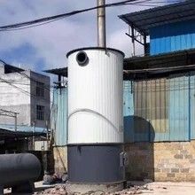 Fourneau vertical automatique d'air chaud, générateur d'air chaud de biomasse facile à utiliser